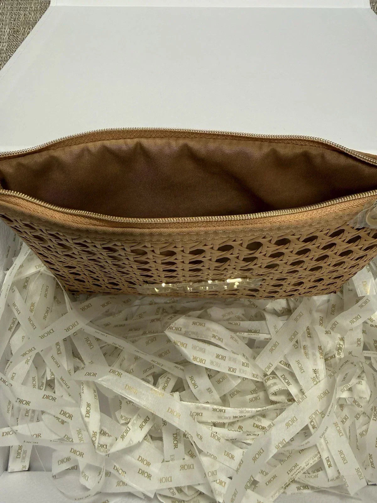 Dior Raffia Solar Pouch Limited Edition