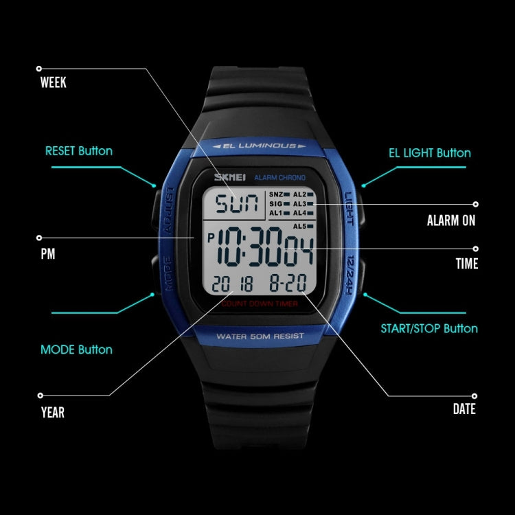 skmei-1278-fashionable-outdoor-50m-waterproof-digital-watch-student-sports-wrist-watch-support-5-group-alarm-clocksrose-gold