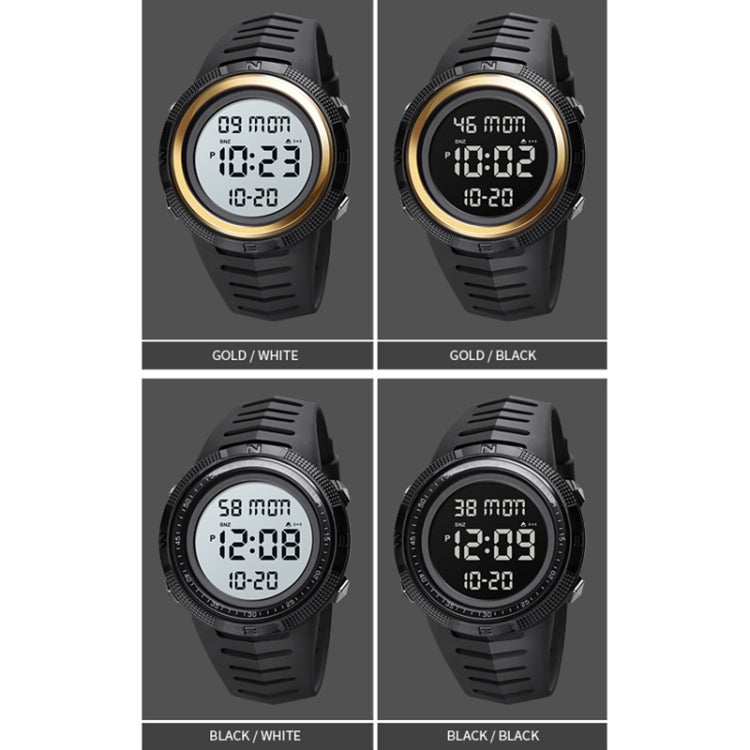 skmei-1632-dual-time-display-luminous-electronic-watch-support-alarm-clockgolden-black