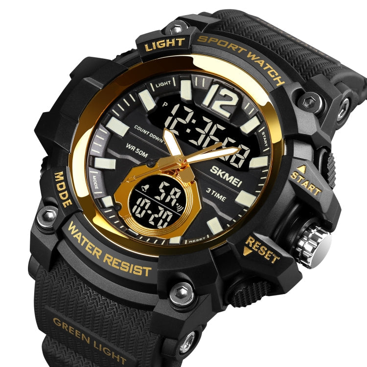 skmei-1725-three-time-led-digital-display-timing-luminous-electronic-watchgold