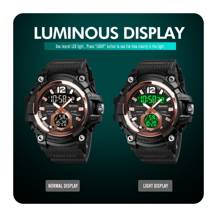 skmei-1725-three-time-led-digital-display-timing-luminous-electronic-watchgold