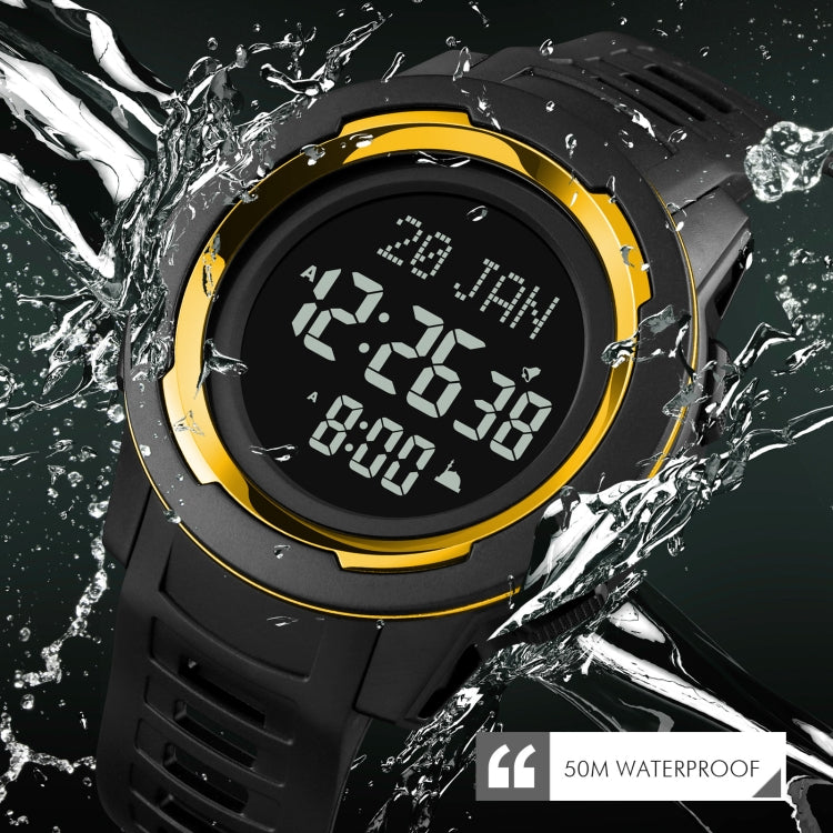 skmei-1729-qibla-calendar-timing-multifunctional-led-digital-display-luminous-electronic-watchgold-and-black