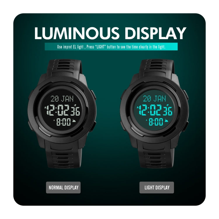 skmei-1729-qibla-calendar-timing-multifunctional-led-digital-display-luminous-electronic-watchgold-and-black