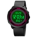 skmei-1736-triplicate-round-dial-timing-led-digital-display-luminous-electronic-watchrose-red-and-black