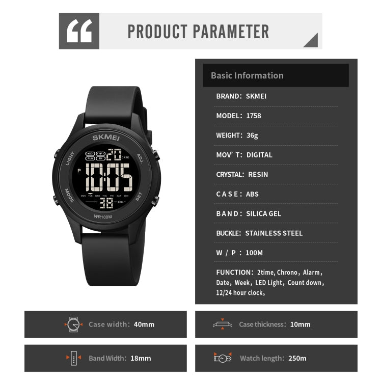 skmei-1758-multifunctional-led-digital-display-luminous-silicone-strap-electronic-watchblack-silver