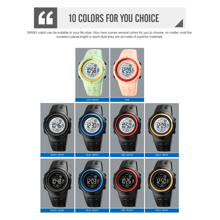skmei-1773-triplicate-round-led-dual-time-digital-display-colorful-backlight-electronic-watchblack-white