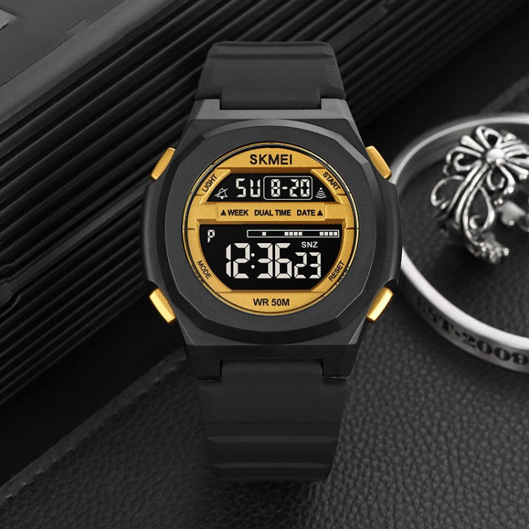 skmei-1821-stainless-steel-buckle-silicone-strap-electronic-watchblack-and-white