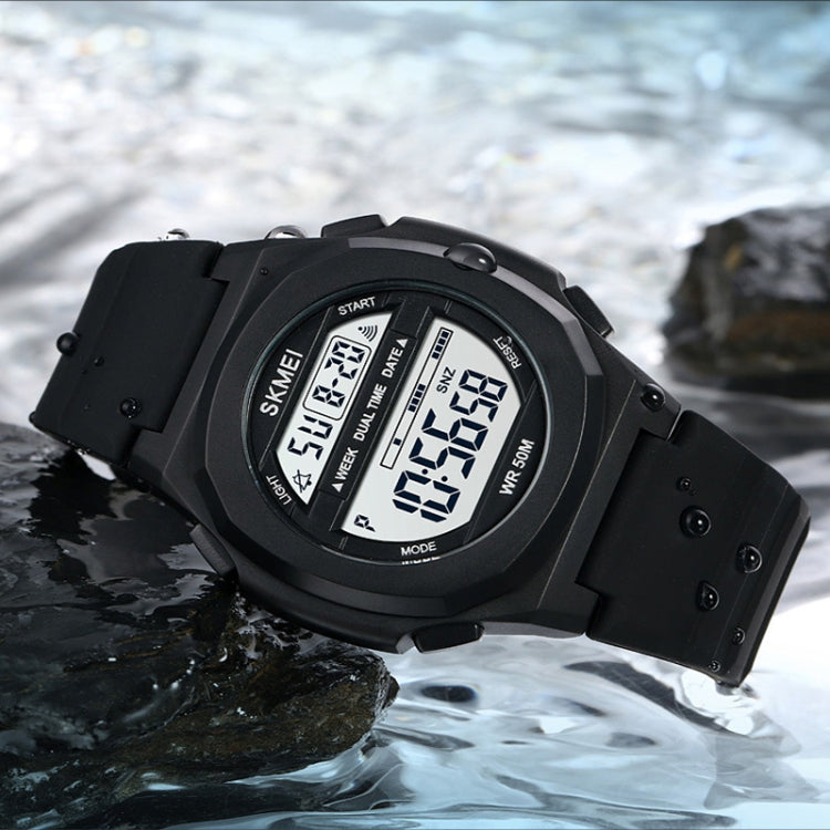 skmei-1821-stainless-steel-buckle-silicone-strap-electronic-watchblack-and-white