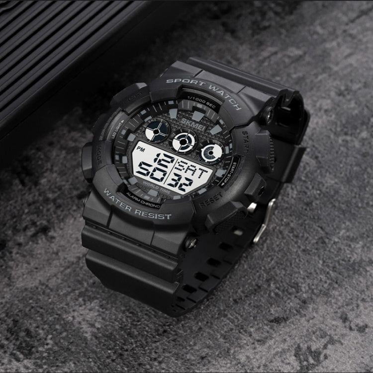 skmei-1857-stainless-steel-buckle-pu-strap-waterproof-electronic-watchblue