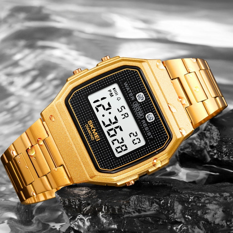 skmei-1952-resin-mirror-abs-case-waterproof-electronic-watchsilver-steel-belt