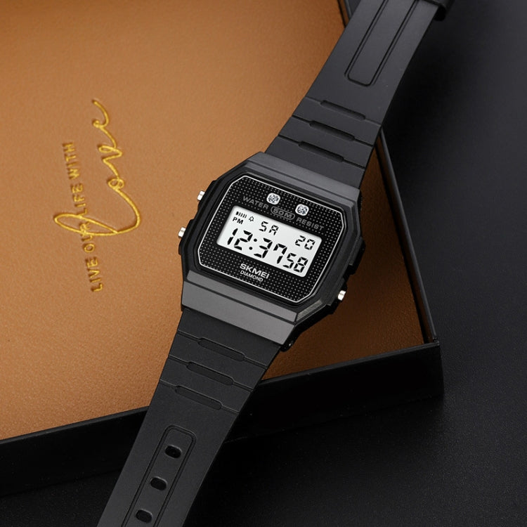 skmei-1952-resin-mirror-abs-case-waterproof-electronic-watchsilver-steel-belt
