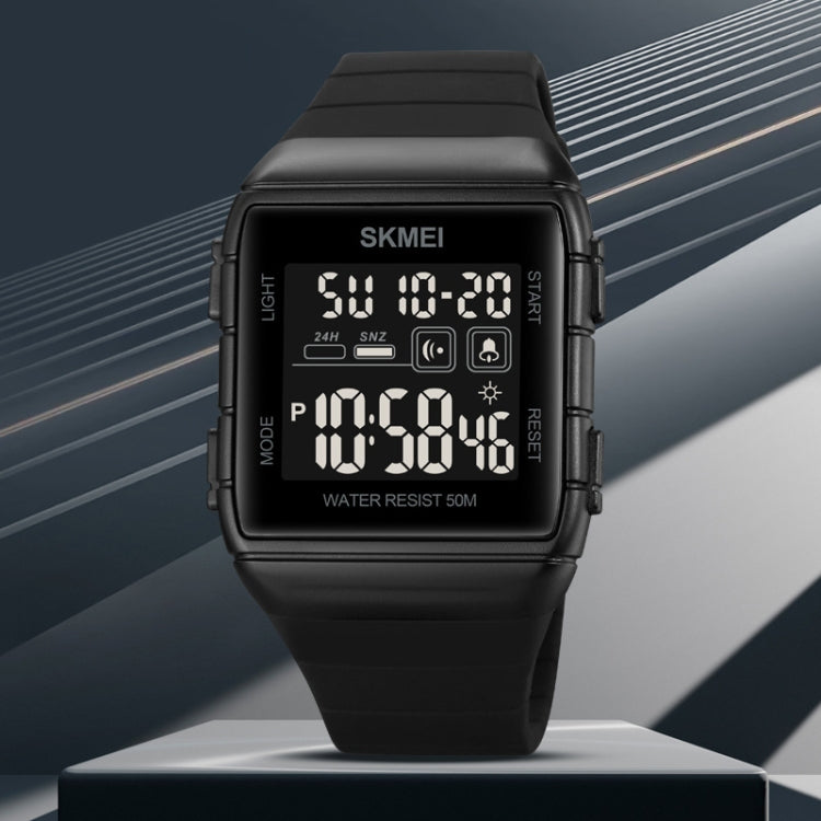 skmei-1960-stainless-steel-buckle-silicone-strap-waterproof-electronic-watchblack-and-white-machine