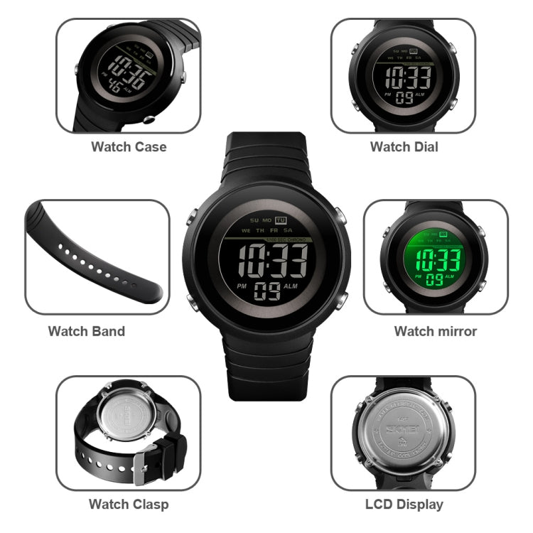 skmei-1497-fashion-simple-backlight-single-display-electronic-watch-timing-alarm-watchblack-white