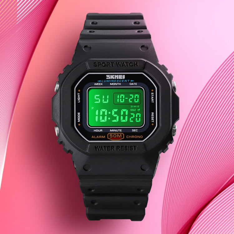 skmei-1608-multi-function-student-electronic-watch-waterproof-timing-silicone-sports-watchblack