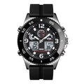 skmei-1538-multi-function-time-large-dial-steel-belt-men-casual-sports-electronic-watchsilver-silicone-belt