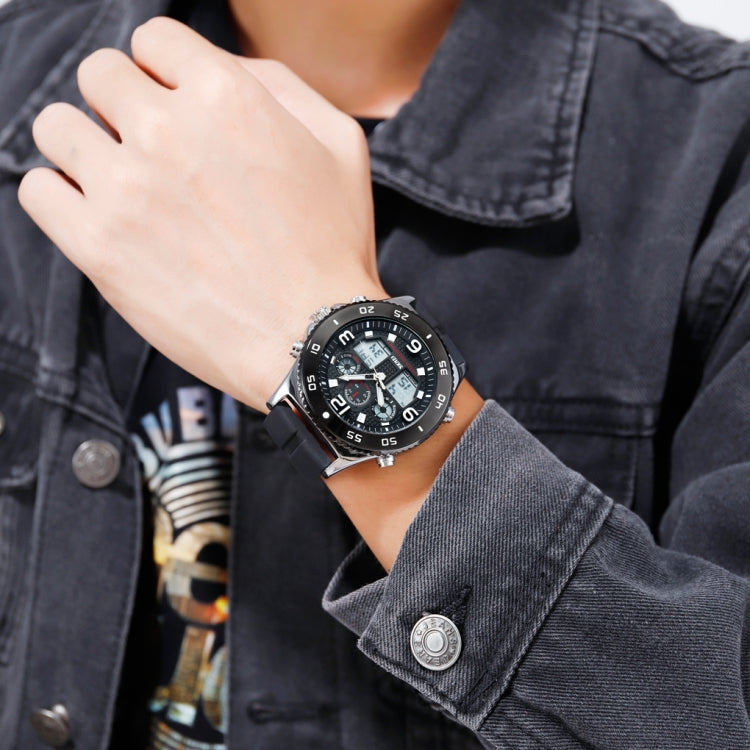 skmei-1538-multi-function-time-large-dial-steel-belt-men-casual-sports-electronic-watchsilver-silicone-belt
