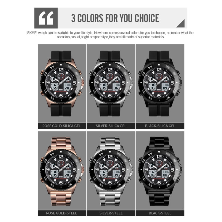 skmei-1538-multi-function-time-large-dial-steel-belt-men-casual-sports-electronic-watchsilver-silicone-belt