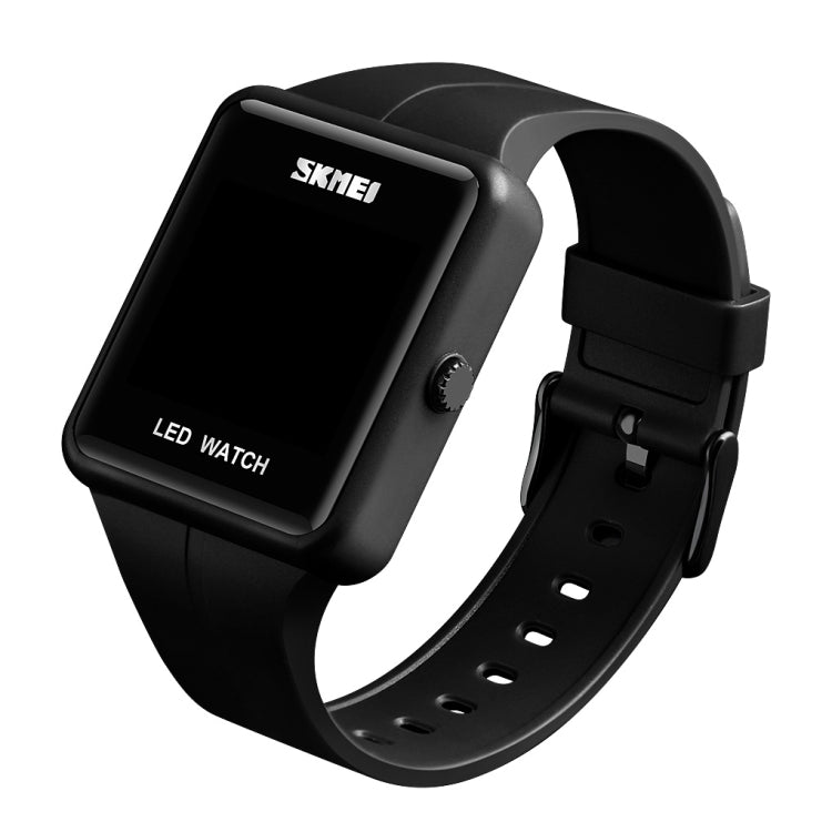 skmei-1541-fashion-led-watch-square-couple-model-waterproof-electronic-watch-silicone-watchblack