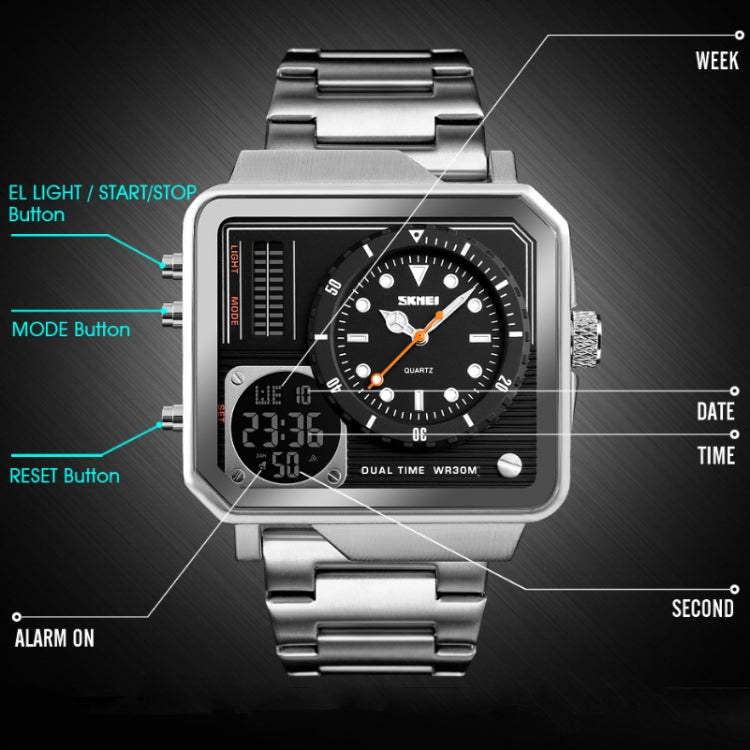 skmei-1392-multi-function-outdoor-sports-watch-business-double-display-waterproof-electronic-watchblack