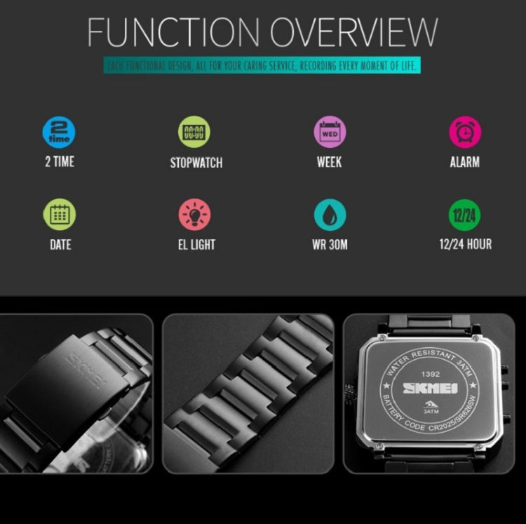 skmei-1392-multi-function-outdoor-sports-watch-business-double-display-waterproof-electronic-watchsilver