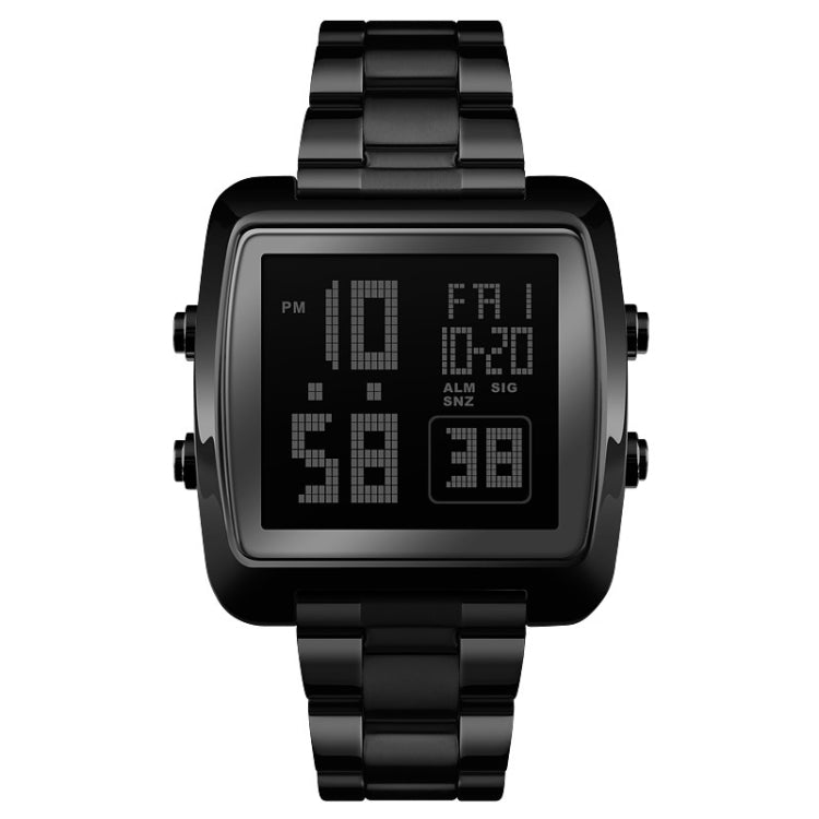 skmei-1369-retro-waterproof-gold-watch-men-steel-belt-luminous-square-watchblack