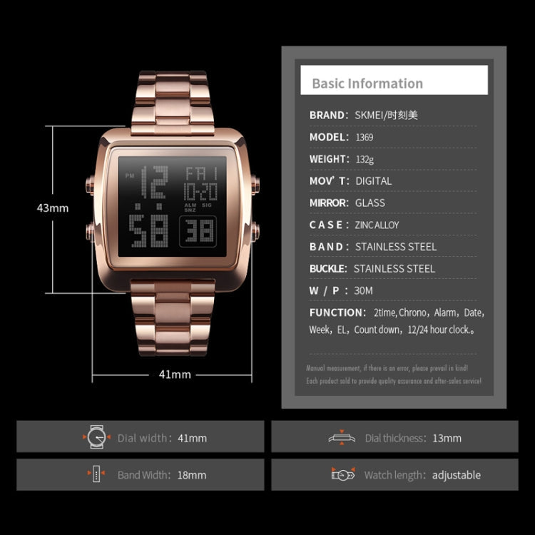 skmei-1369-retro-waterproof-gold-watch-men-steel-belt-luminous-square-watchblack