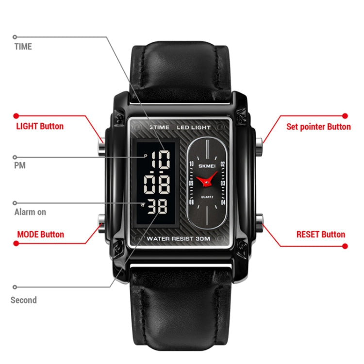 skmei-1868-square-double-display-waterproof-men-watch-style-steel-belt-rose-gold