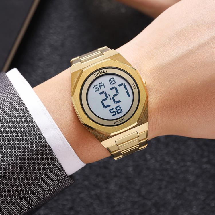 skmei-2479-men-business-casual-multi-function-chronograph-electronic-watchgold