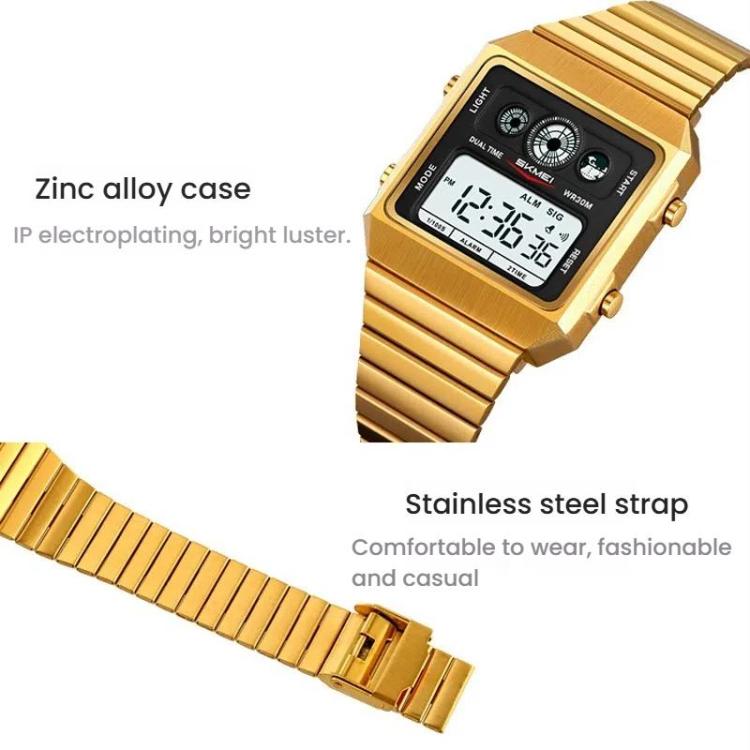 skmei-2450-men-business-multifunctional-watch-casual-waterproof-square-electronic-watchblack