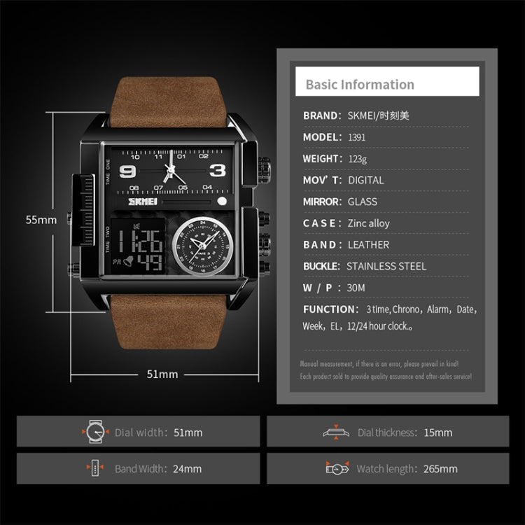 skmei-1391-multifunctional-men-business-digital-watch-30m-waterproof-square-dial-wrist-watch-with-leather-watchbandgold-black