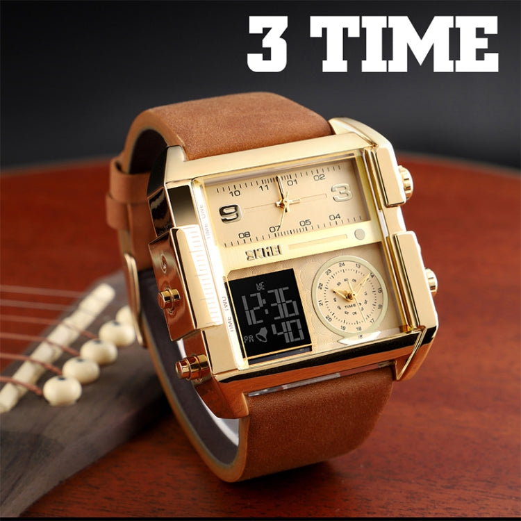 skmei-1391-multifunctional-men-business-digital-watch-30m-waterproof-square-dial-wrist-watch-with-leather-watchbandsilver-black